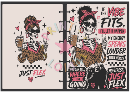 If The Vibe Fits Notebook