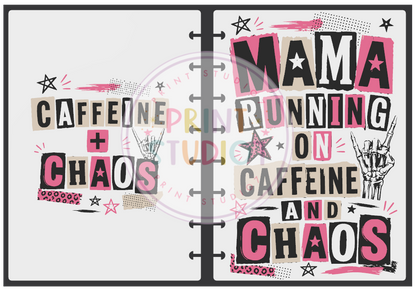 Caffeine & Chaos Notebook